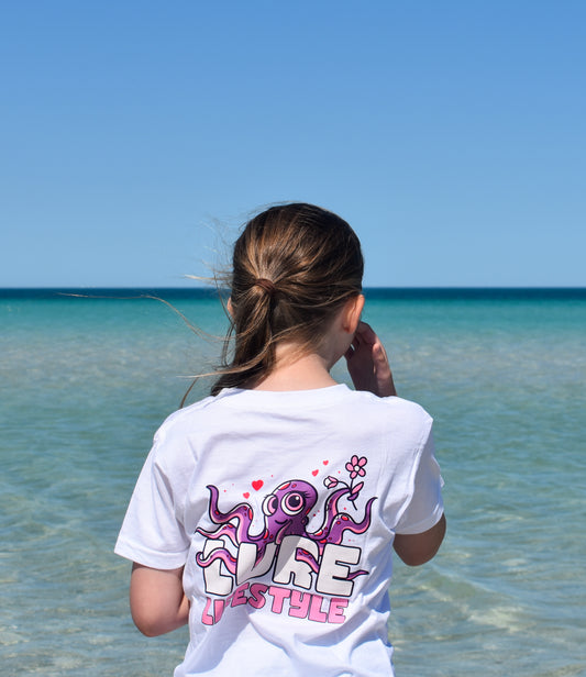 Girls Octopus Tee