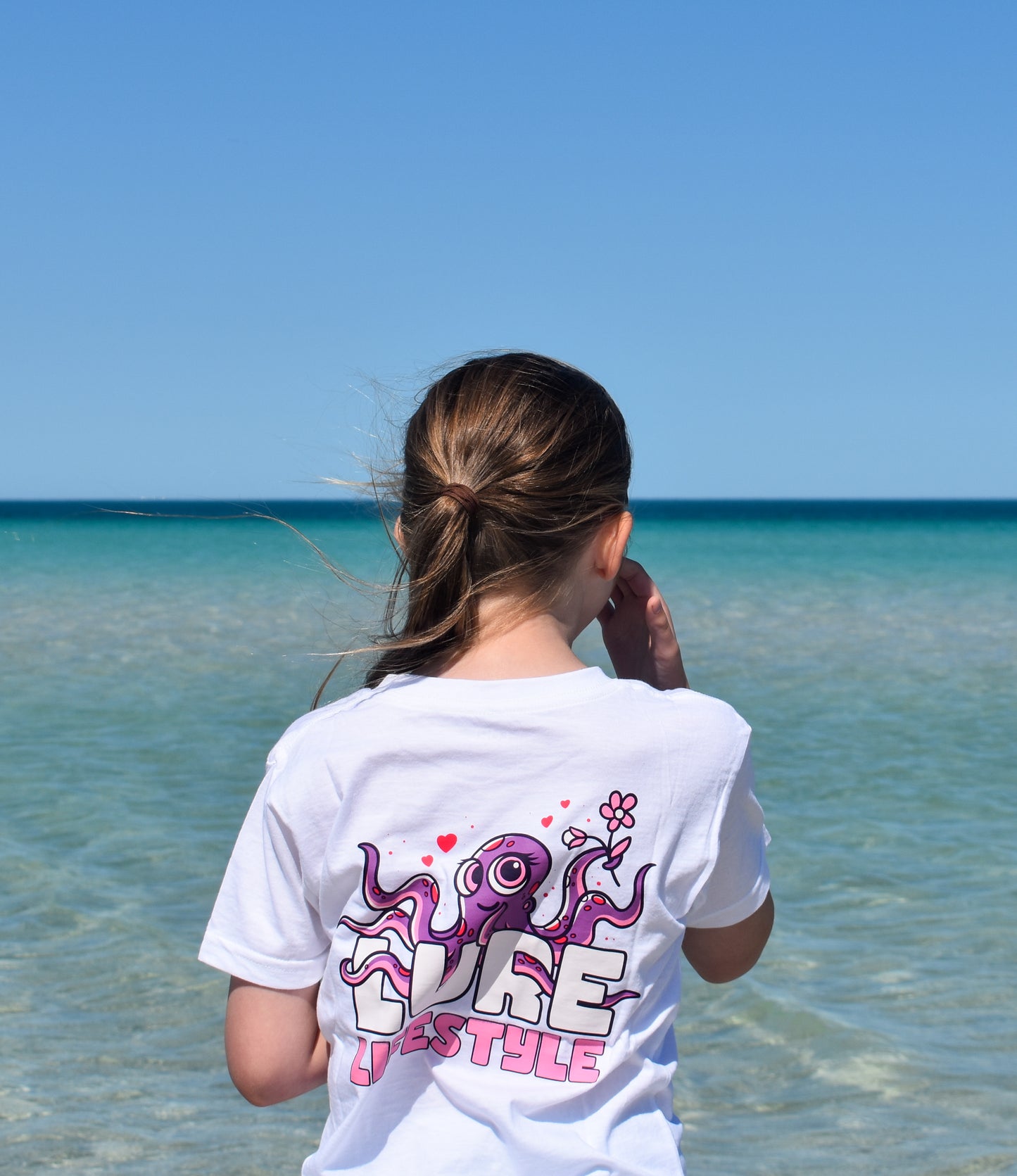 Girls Octopus Tee